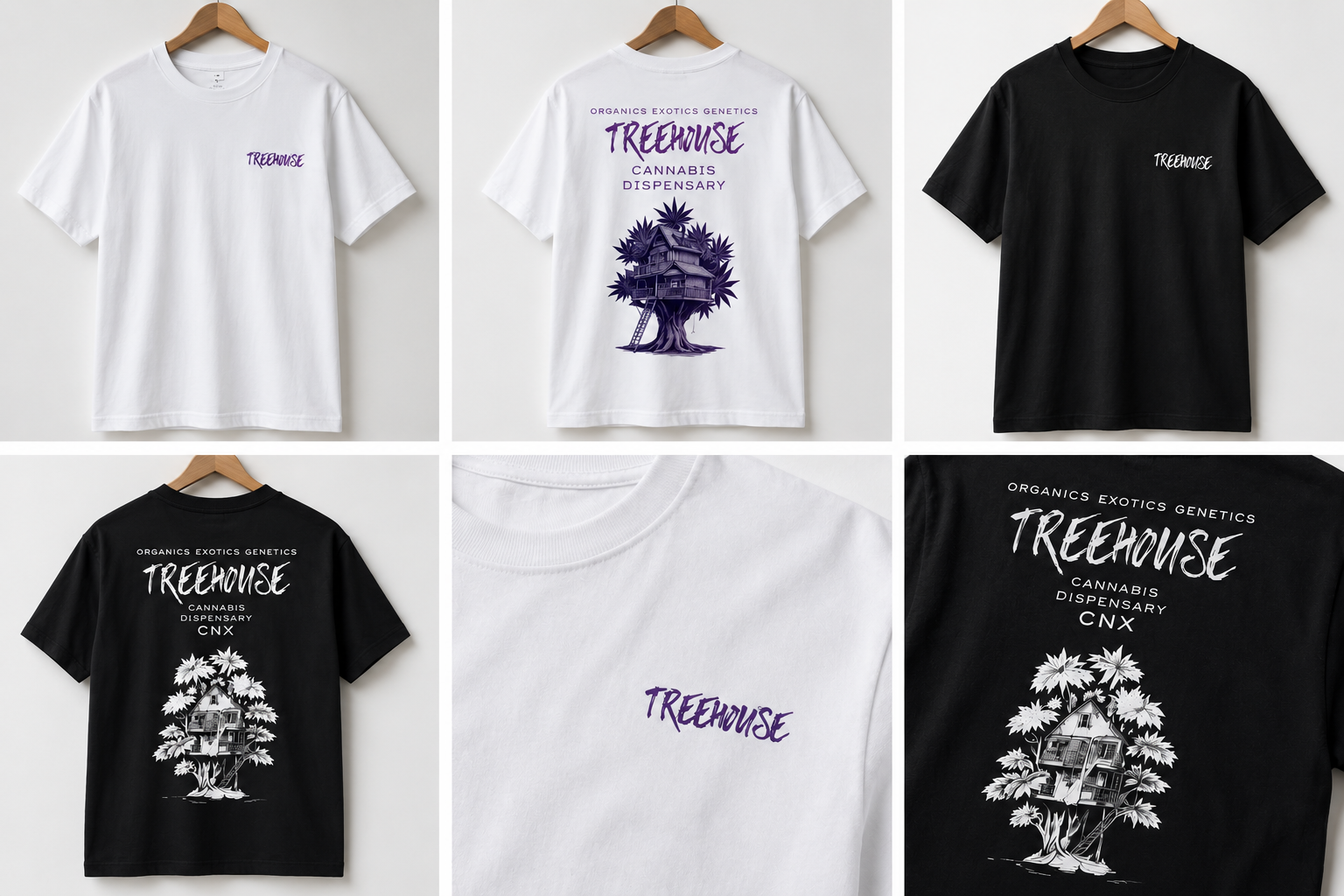 Treehouse T-Shirt Styles